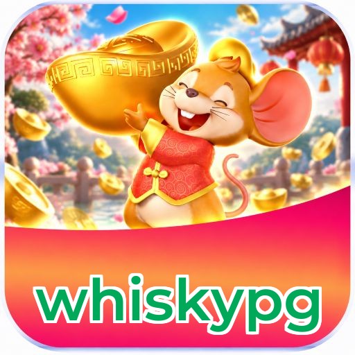 Interface da plataforma whiskypg mostrando slots populares e bônus de boas-vindas